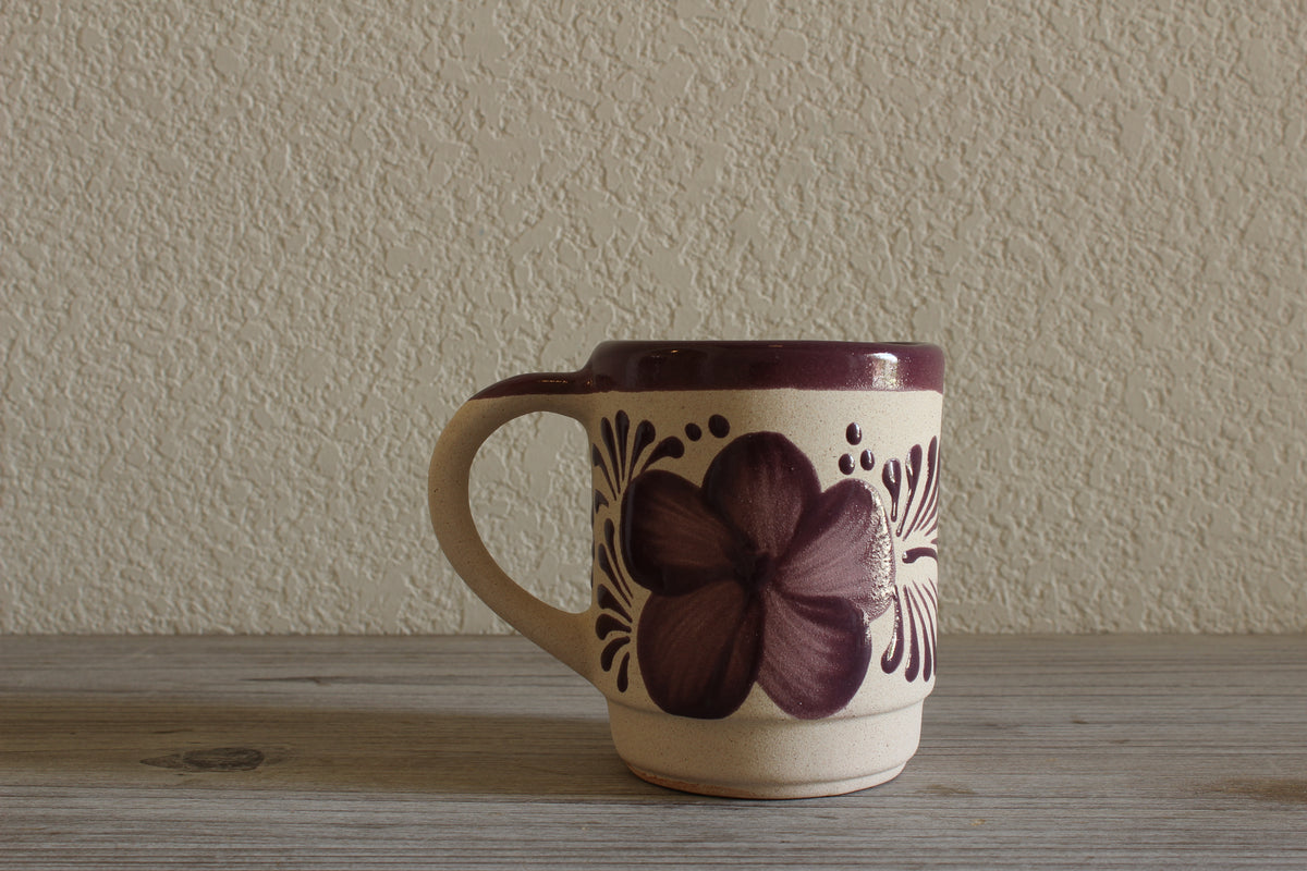 The Plum Mug Hand-Painted Stoneware
