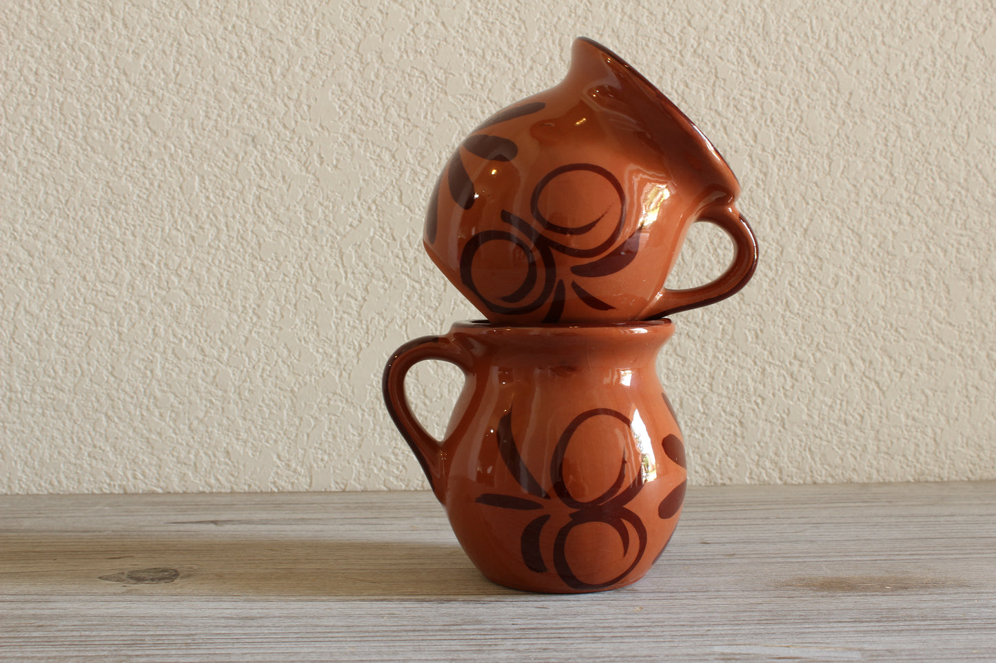 El Abuelo Mug  Traditional Barro, Hand-Painted