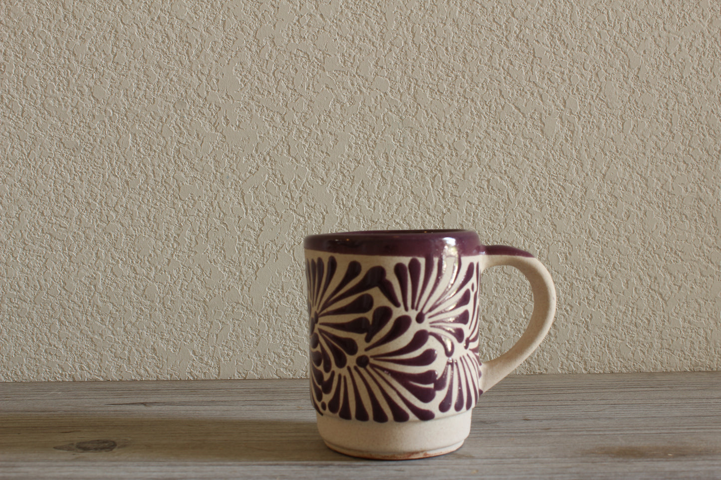 The Plum Mug Hand-Painted Stoneware