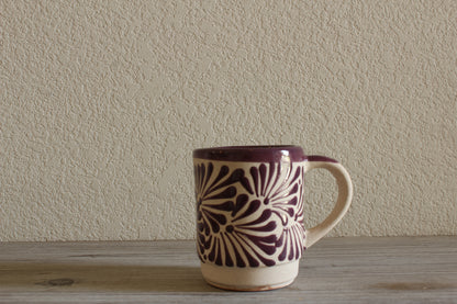 The Plum Mug Hand-Painted Stoneware